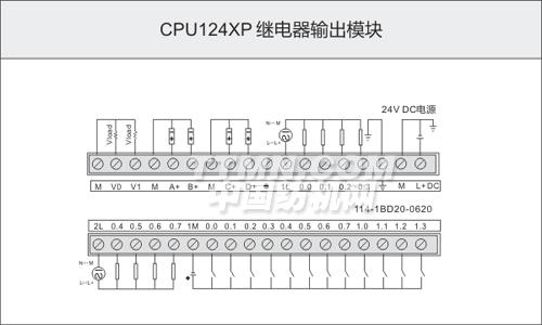 cpu124xp,继电器输出