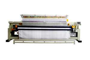 天津宝盈电脑绗缝绣花机RPQ-E-166-50.8(101.6,203.2)亮相